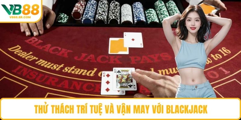 Thử thách trí tuệ và vận may với Blackjack